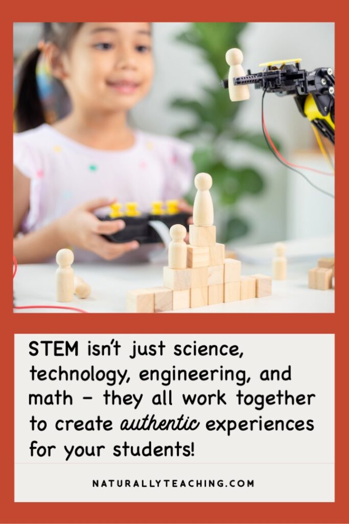 STEM is more than just science, technology, engineering, and math - it's an integrated experience that can be very powerful for your students