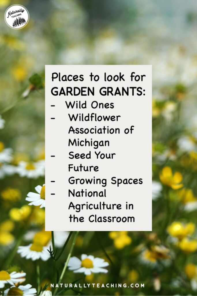 If you want to apply for garden grants make sure to look around for multiple options to apply to.