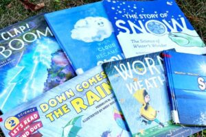 Read this list to find children's story books about weather to read to your students