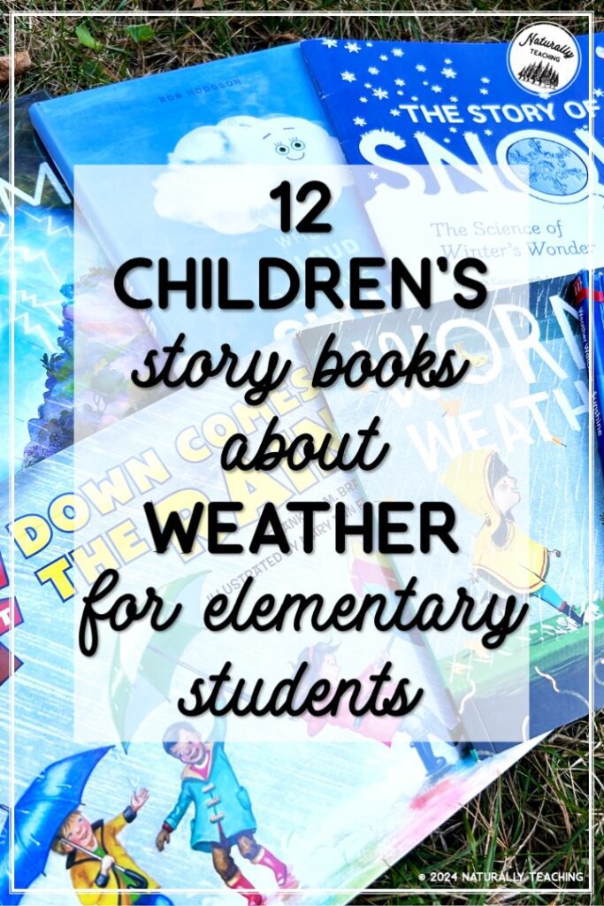 Read this list to find children's story books about weather to read to your students