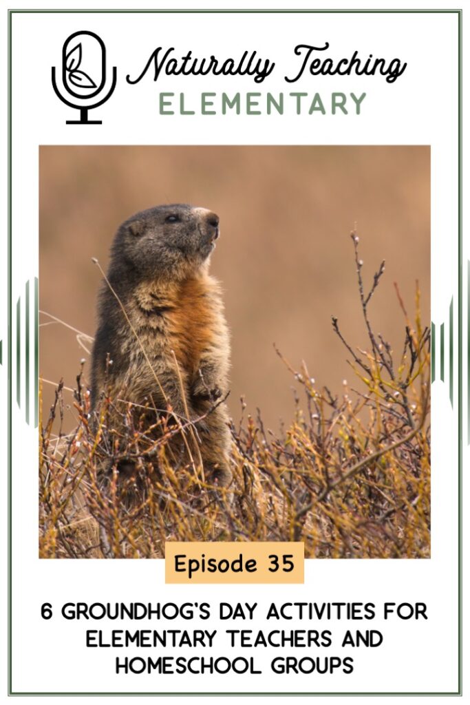 Ep. 35: 6 Groundhog's Day Activities for Elementary Teachers and Homeschool Groups