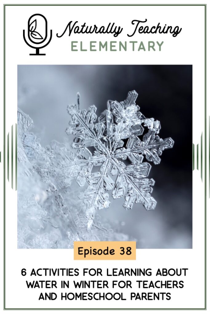 Ep. 38: 6 Activities for Learning About Water in Winter for Teachers and Homeschool Parents